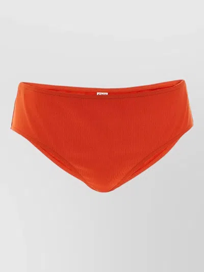 Eres Succès Bikini Brief High Leg Seamless In Red