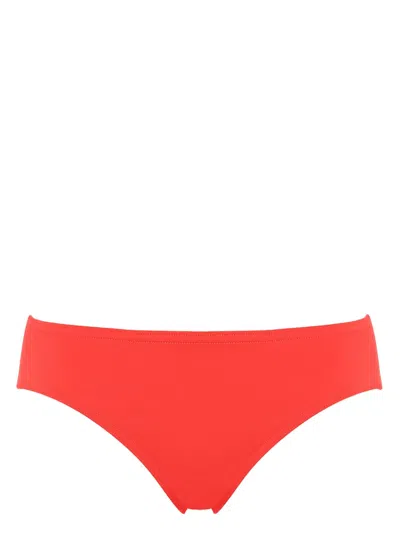 Eres Success Low-rise Bikini Briefs In Red