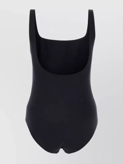 Eres Swimsuit Stretch Nylon High-cut Leg In Black