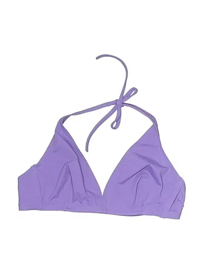 Pre-owned Eres Swimsuit Top Purple Swimwear