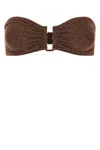 Eres Top Bikini Flamboyant In Misto Nylon Stretch Arancione  Donna In Brown