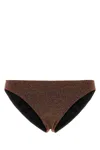Eres Women Orange Stretch Nylon Blend Etincelant Bikini Bottom