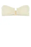 Eres Top Bikini Show In Nylon Stretch Avorio Donna
