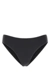 Eres Black Stretch Nylon Bikini Bottom In Black