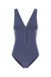 Eres Icone Swimsuit With High-cut Leg Design In Blue
