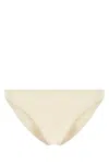 Eres Stretch Nylon Bikini Bottom Drawstring In White