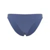Eres High-cut Blue Bikini Bottom With Low Waist Design