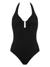 Eres Women Legendaire One-piece Halter Straps Swimsuit In Black