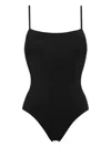 Eres Aquarelle Swim One-piece Low Back In Black