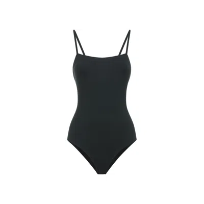 Eres Scarabee Aquarelle One-piece Swimsuit In Black