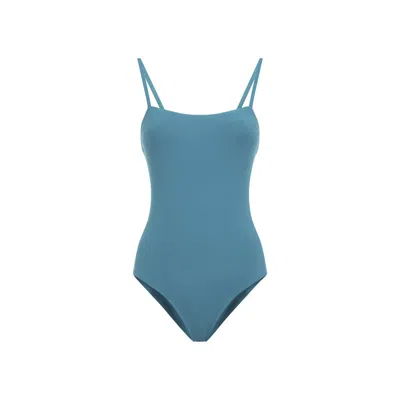 Eres Persane Aquarelle One-piece Swimsuit In Blue