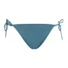 Eres Malou Low Rise Bikini Bottom Minimal Coverage In Blue