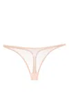 Eres Promesse Stretch-tulle Thong In Make Up