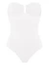Eres Cassiopée Bandeau Swimsuit In White