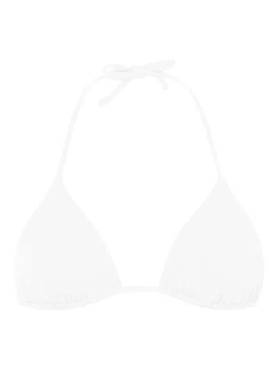 Eres Mouna Triangle Bikini Top In White