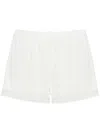 Eres Sylvie Lace-trim Shorts In White