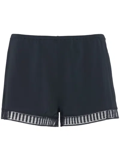 ERES SYLVIE GRAPHIC LACE-TRIM SHORT
