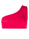 Eres Symbole One-shoulder Bikini Top In Pink