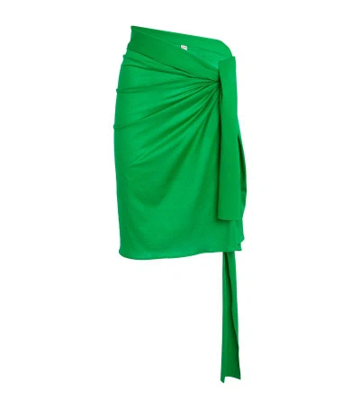 Eres Tanagra Short Sarong In Green