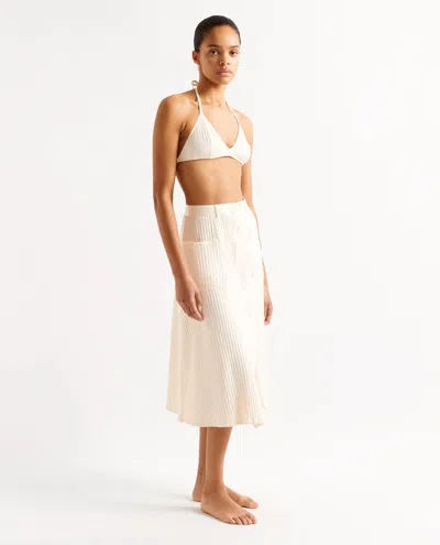 Eres Tequila Jupe Lounge Percale In White