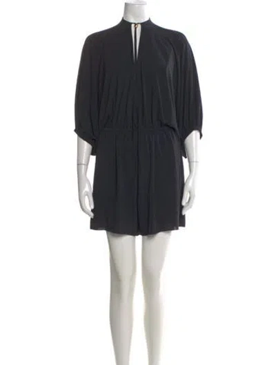 Pre-owned Eres Tie Neck Jumpsuit W/ Tags In Black