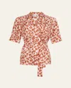 Eres Tlemeda Pajama Top In Fauve Acajou
