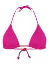 Eres Toupie Halterneck Bikini Top In Pink