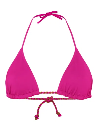Eres Toupie Halterneck Bikini Top In Pink