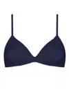 Eres Tourbillon Triangle Bikini Top In Blue