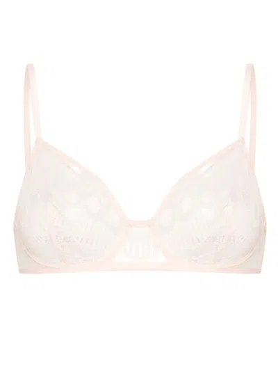 Eres Trèfle Lace Bra In 粉色