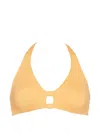Eres Triangle Bikini Top In Orange