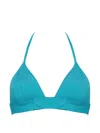 Eres Triangle-cup Bikini Top In Blue