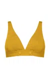 Eres Triangle-cup Bikini Top In Gold