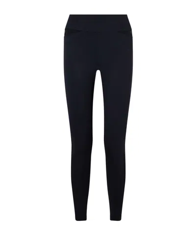 Eres Trimmed Stretch-jersey Leggings In Black