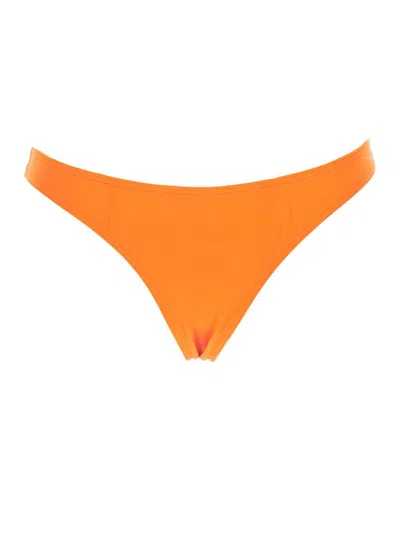 Eres 'tripon' Orange Bikini Bottoms With Low Rise In Tech Fabric Stretch Woman