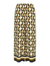 Eres Tube Patterned Silk Twill Wide-leg Pants In Multi