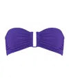 Eres Show Bandeau U-hardware Bikini Top