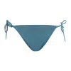 Eres Malou Low Rise Bikini Bottom Minimal Coverage In Blue