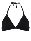Eres Cubisme Triangle Bikini Top In Black