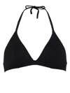 Eres Cubisme Triangle Bikini Top In Black