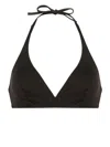 Eres Cubisme Triangle Bikini Top In Volcan