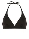 Eres Cubisme Triangle Bikini Top In Volcan