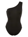 Eres One-shoulder Swimsuit In Volcan
