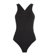 Eres V-neck Icone Swimsuit In Black
