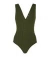 Eres Icone Tank Swimsuit In Green