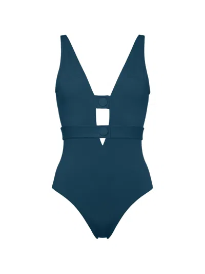 Eres V-neck Swimsuit In Multi