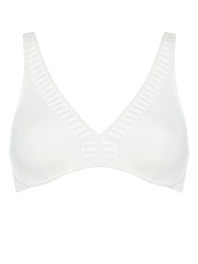 Eres Valérie Graphic Triangle Bra In White