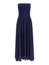 Eres Oda Strapless Stretch-jersey Maxi Dress In Blue