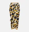 Eres Vibration Cotton And Silk Beach Cover-up In Multi
