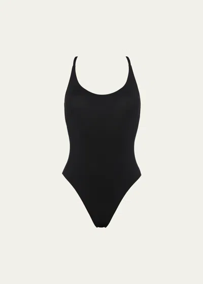 Eres Virtuoso One-piece Swimsuit In Noir